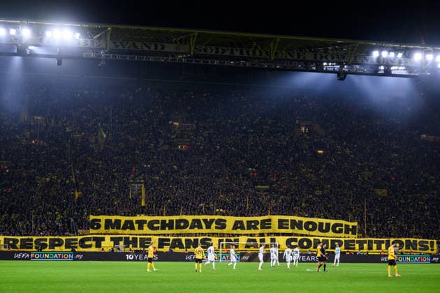 251210 ans of Borussia Dortmund during the UEFA Champions League football match between Borussia Dortmund and Bodo Glimt on December 10, 2025 in Dortmund. Photo: Marius Simensen BILDBYRAN COP 238 MM0052 bbeng football fotball fotboll soccer uefa champions league mesterligaen bodo glimt borussia dortmund publik Copyright: MARIUSxSIMENSEN BB251210ZW014