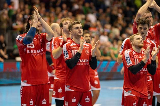 Deutschland: HBL DAIKIN Handball Bundesliga 2025 26, 16. Spieltag - SC Magdeburg vs MT Melsungen - GETEC Arena (Magdeburg): Team Copyright: xTomxLauruschkatx