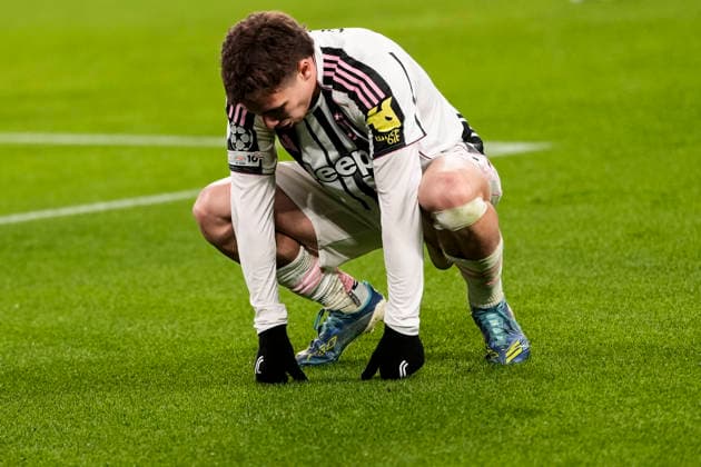 Juventus™s Kenan Yildiz disappointed during the Uefa Champions League soccer match, between Juventus and Pafos at the Allianz Stadium in Turin, League phase Matchday 6, north west Italy - December 10, 2025. - Soccer  Copyright: xFabioxFerrari LaPressex