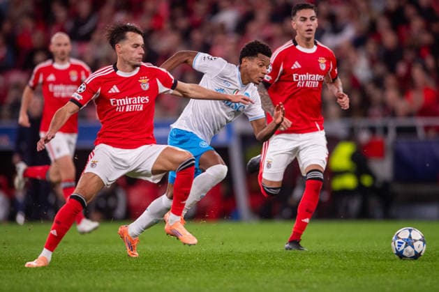 December 10, 2025, Lisboa, Lisboa, Portugal: LISBON, PORTUGAL - DECEMBER 10: DAVID NERES from SSC Napoli is seen on action during the UEFA Champions League 2025 26 match round 6 between SL Benfica and SSC Napoli SC at Estadio do Lisboa e Benfica on December 10, 2025 in Lisboa, Portugal Lisboa Portugal - ZUMAl192 20251210_zsp_l192_104 Copyright: xMiguelxLemosx