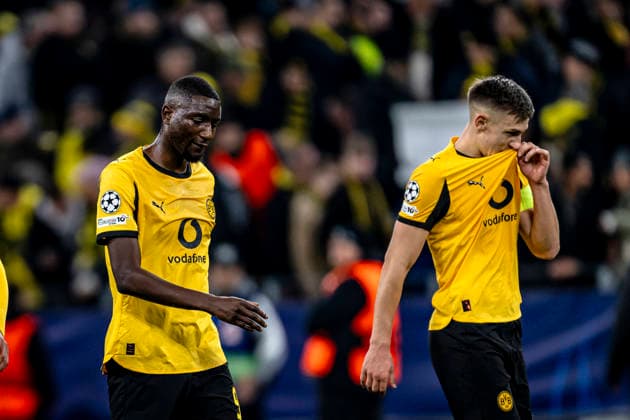 Borussia Dortmund forwarder Serhou Guirassy, during the match Borussia Dortmund vs FK Bodo Glimt at the BVB Stadion Dortmund for the Champions League - League phase - Matchday 6 season 2025-2026 in DORTMUND, Germany on 10 December 2025, (photo by Stefan Koops EYE4images DeFodi Images)