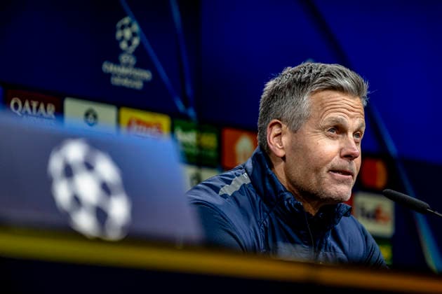 Bodo Glimt trainer Kjetil Knutsen, during the match Borussia Dortmund vs FK Bodo Glimt at the BVB Stadion Dortmund for the Champions League - League phase - Matchday 6 season 2025-2026 in DORTMUND, Germany on 10 December 2025, (photo by Stefan Koops EYE4images DeFodi Images)