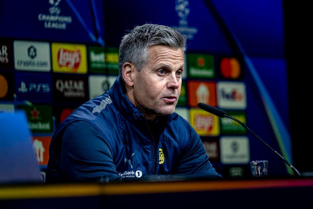 Bodo Glimt trainer Kjetil Knutsen, during the match Borussia Dortmund vs FK Bodo Glimt at the BVB Stadion Dortmund for the Champions League - League phase - Matchday 6 season 2025-2026 in DORTMUND, Germany on 10 December 2025, (photo by Stefan Koops EYE4images DeFodi Images)