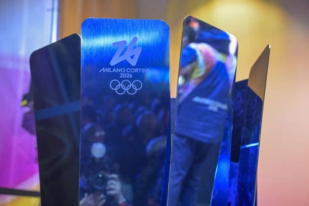 THE LOGO OF THE OLIMPIC GAMES during Olympic Torch Relay, Olympic Winter games, Winterspiele,Spiele, Summer games Milano-Cortina 2026 in Florence, Italy, December 11 2025  Copyright: xJacopoxCane IPAxSportx xipa-agency.netx xx IPA_69033972 IPA_Agency_IPA69033972