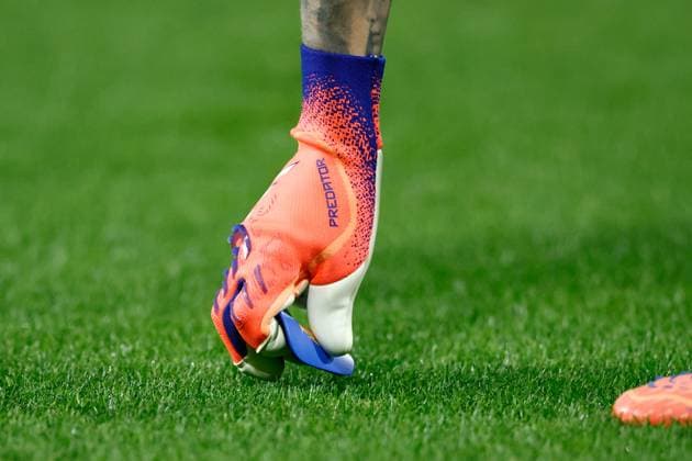 UTRECHT , 11-12-2025 , Stadium Galgenwaard , season 2025 2026 , UEFA Europa League football , League phase Matchday 6 , match between FC Utrecht and Nottingham Forrest , picture shows shin guard Utrecht - Nottingham Forrest  x200121821x Copyright: