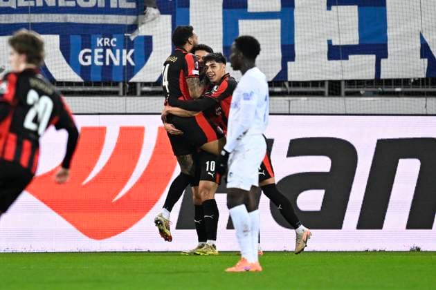 Midtjylland v KRC Genk - UEFA Europa League MIDTJYLLAND, DENMARK - DECEMBER 11 : Cho Guesung forward of Midtjylland celebrates scoring a goal during the UEFA Europa League 2025 26 League Phase MD6 match between Midtjylland and KRC Genk on December 11, 2025 in Midtjylland, Denmark, 11 12 2025 Midtjylland Denmark  Copyright: xTomasxSiskx