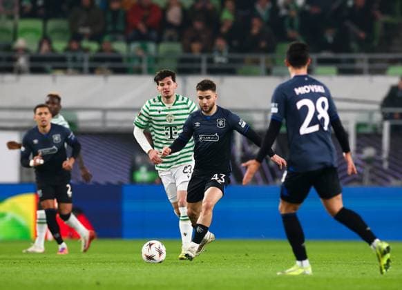 Nicolas Raskin of Rangers during UEFA Europa League league phase match at the Groupama Arena, Budapest. Ferencvaros v Rangers - UEFA Europa League - League Phase - Groupama Arena, Budapest, Hungary - 11 Dec 2025Budapest Groupama Arena United Kingdom  Copyright: xO Rourke RangersxFC Shutterstockx 16081545h