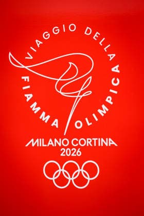 December 11, 2025, Pontedera, Rome, Italy: The Olympic Torch passes through Pontedera, the city of motors for the Milan Cortina 2026 Winter Olympics . Pontedera, Italy 11 December 2025 The Milan Cortina 2026 Olympic Torch.  - ZUMAa289 20251211_zia_a289_086 Copyright: xStefanoxDallexLuchex