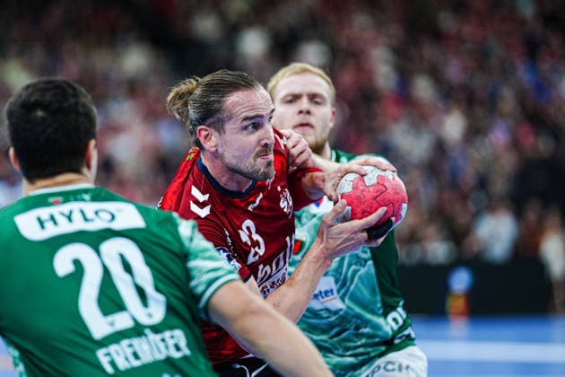 Kent Robin Toennesssen (SG Flensburg-Handewitt, 23) GER, SG Flensburg-Handewitt vs. Fuechse Berlin, Handball, Bundesliga, Spieltag 16, Saison 2026 2026, 11.12.2025 GER, SG Flensburg-Handewitt vs. Fuechse Berlin, Handball, Bundesliga, Spieltag 16, Saison 2026 2026, 11.12.2025 Flensburg Copyright: xEibner-Pressefoto MarcelxvonxFehrnx EP_MFN