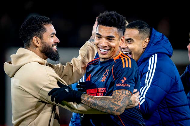 Nottingham Forest FC forwarder Igor Jesus during the match FC Utrecht vs Nottingham Forest FC at the Stadium de Galgenwaard for the Europa League - League phase - Matchday 6 season 2025-2026 in UTRECHT, Netherlands on 11 december 2025, (photo by Marcel van Dorst EYE4images DeFodi Images)