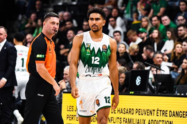 BASKET : Paris Basketball vs Zalgiris Kaunas - Euroligue - JournÃ e 15 - 11 12 25 Maodo Lo (Zalgiris Kaunas) ParisFrance  Copyright: xBaptistexAutissierx