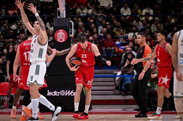 Marko Guduric EA7 Emporio Armani Olimpia Milano - Panathinaikos AKTOR Athens Turkish Airlines Euroleague 2025-26 Milano, 11 12 2025 Foto ClaudioDegaspari Ciamillo-Castoria Assago Unipol Forum Lombardia Italy  Copyright: xClaudioxxDegasparix