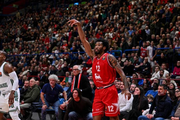 Armoni Brooks EA7 Emporio Armani Olimpia Milano - Panathinaikos AKTOR Athens Turkish Airlines Euroleague 2025-26 Milano, 11 12 2025 Foto ClaudioDegaspari Ciamillo-Castoria Assago Unipol Forum Lombardia Italy  Copyright: xClaudioxxDegasparix