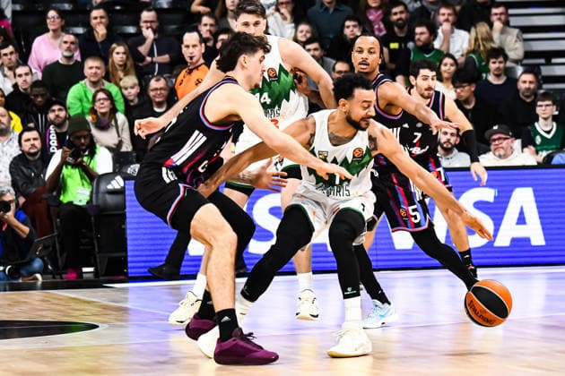 BASKET : Paris Basketball vs Zalgiris Kaunas - Euroligue - JournÃ e 15 - 11 12 25 Niguel Williams-Goss (Zalgiris Kaunas) ParisFrance  Copyright: xBaptistexAutissierx