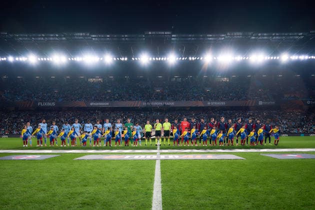 ESP: RC Celta - Bologna FC UEFA Europa League. Matchday 6. RC Celta and Bologna FC previous begin the match during the UEFA Europa League match, between RC Celta and Bologna FC, Matchday 6, Balaidos Stadium on December 11, 2025 in Vigo, Spain. kpng Copyright: xPedroxMinax xPRESSINx PM_251211_CEL_BOL_007