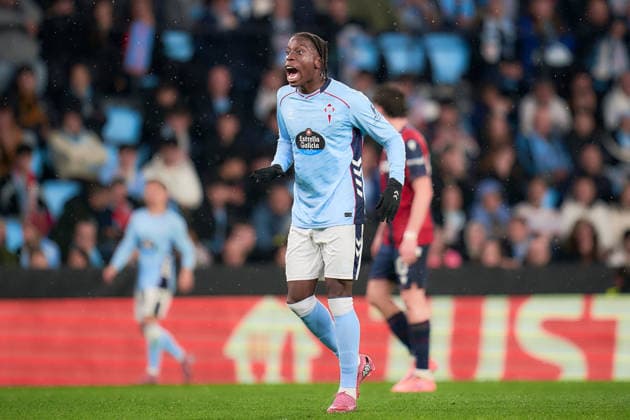 ESP: RC Celta - Bologna FC UEFA Europa League. Matchday 6. Ilaix Moriba of RC Celta during the UEFA Europa League match, between RC Celta and Bologna FC, Matchday 6, Balaidos Stadium on December 11, 2025 in Vigo, Spain. kpng Copyright: xPedroxMinax xPRESSINx PM_251211_CEL_BOL_012