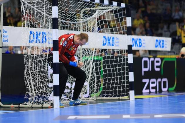 RECORD DATE NOT STATED Szene mit Bertram Obling (16; VfL Gummersbach) Bertram Obling (16; VfL Gummersbach) in Aktion