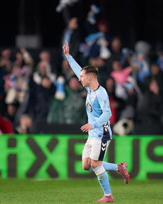 ESP: RC Celta - Bologna FC UEFA Europa League. Matchday 6. Bryan Zaragoza of RC Celta celebrates after scoring goal during the UEFA Europa League match, between RC Celta and Bologna FC, Matchday 6, Balaidos Stadium on December 11, 2025 in Vigo, Spain. kpng Copyright: xPedroxMinax xPRESSINx PM_251211_CEL_BOL_017