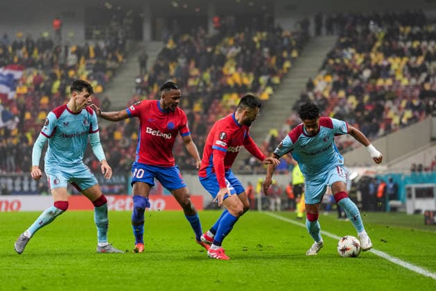 UEFA Europa League: Fotbal Club FCSB v Feyenoord Bucharest - Goncalo Borges of Feyenoord during the sixth match of the UEFA Europa League 2025 2026. The match is set between Fotbal Club FCSB and Feyenoord at Arena Nationala on 11 December 2025 in Bucharest, Romania. Copyright: xTomxBodex