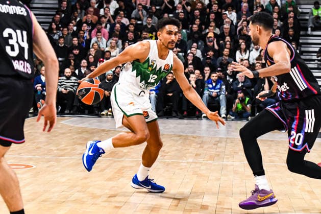 BASKET : Paris Basketball vs Zalgiris Kaunas - Euroligue - JournÃ e 15 - 11 12 25 Maodo Lo (Zalgiris Kaunas) ParisFrance  Copyright: xBaptistexAutissierx