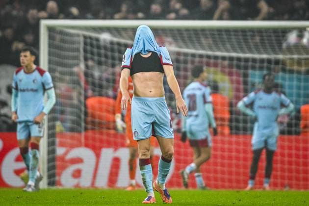 BUCHAREST , 11-12-2025 , National Arena , season 2025 2026 , UEFA Europa League football , League phase matchday 6 , match between FC Steaua Boekarest and Feyenoord , picture shows Feyenoord player Jan Plug FCSB - Feyenoord  x200126460x Copyright: