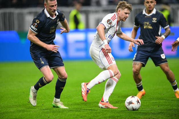FOOTBALL - EUROPA LEAGUE - LYON v GO AHEAD EAGLES Cyril Lestage MAXPPP - Décines-Charpieu 11 12 2025 Pavel Sulc from OL during the UEFA Europa League, League phase, MD6 football match between Olympique Lyonnais and Go Ahead Eagles on 11 December 2025 at Groupama stadium in Décines-Charpieu, France - Photo Cyril Lestage Décines-Charpieu France  Copyright: xMAXPPPxCyrilxLestagex CAL202512120263 CAL202512120263
