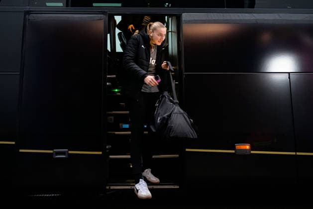 Handball, Frauen WM, Halbfinale: Frankreich - Deutschland Viola Leuchter (Deutschland) Rotterdam Ahoy Niederlande