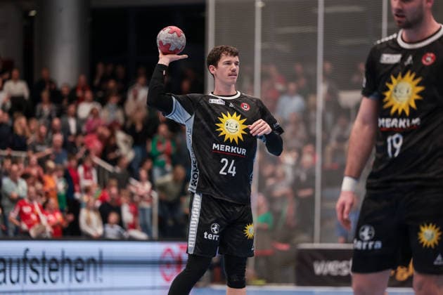 12.12.2025, Handball, Saison 2025 2026, 2. Handball Bundesliga, 15. Spieltag, TuSEM Essen - TuS N-Lübbecke, Sven Wesseling (TuS N-LÜbbecke), Essen Am Hallo NRW Deutschland xRHR-FOTO DEx Copyright: DennisxEwert RHR-FOTOx RHR-FOTO DE