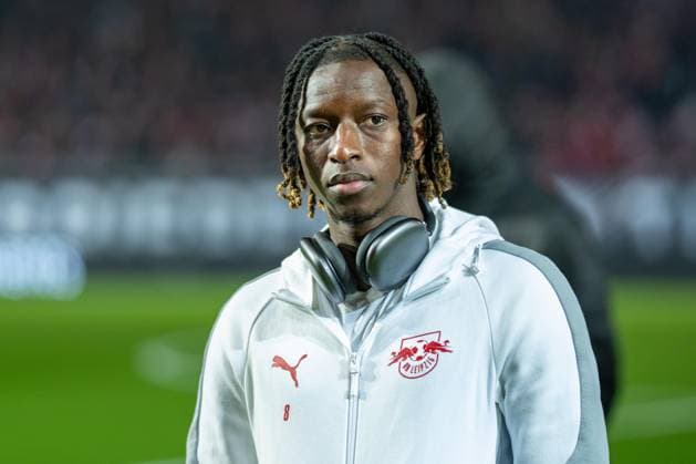 Deutschland: Bundesliga 2025 26, 14. Spieltag - 1. FC Union Berlin vs RB Leipzig - Stadion An der alten Försterei (Berlin): Amadou Haidara (RB Leipzig, 8) Copyright: xTomxLauruschkatx