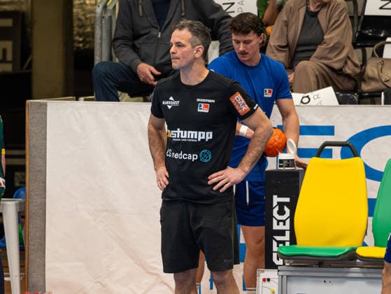 Matthias Flohr (HBW Balingen-Weilstetten, Trainer) VfL Eintracht Hagen vs. HBW Balingen-Weilstetten, Handball, 2. Bundesliga, 15. Spieltag, Saison 2025 2026, 12.12.2025 VfL Eintracht Hagen vs. HBW Balingen-Weilstetten, Handball, 2. Bundesliga, 15. Spieltag, Saison 2025 2026, 12.12.2025 Hagen Copyright: xEibner-Pressefoto DamianxKruczynx EP_DKI