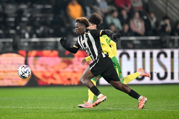 Angers SCO v FC Nantes - Ligue 1 McDonald s 2025 2026 03 Jacques EKOMIE (sco) during the Ligue 1 McDonald s match between Angers and Nantes at Stade Raymond Kopa on December 12, 2025 in Angers, France. Angers France  Copyright: xFEPx 776348236