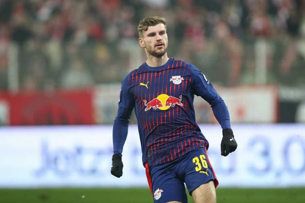 12.12.2025, xtgx, Fussball 1. Bundesliga, 1. FC Union Berlin - RB Leipzig emspor, v.l. Timo Werner (Leipzig, 36) (DFL DFB REGULATIONS PROHIBIT ANY USE OF PHOTOGRAPHS as IMAGE SEQUENCES and or QUASI-VIDEO) Berlin