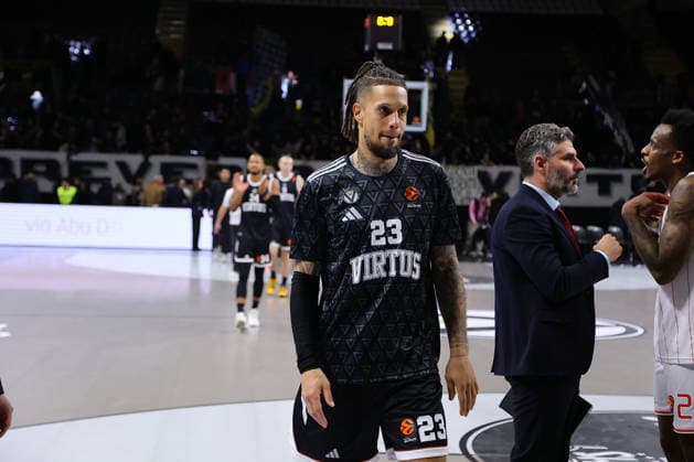 23 Daniel HACKETT Virtus Match BASKETBALL - EUROLEAGUE Virtus Bologna vs Hapoel IBI Tel Aviv 12-12-2025 during Virtus Bologna vs Hapoel Tel Aviv, Basketball Euroleague match in Bologna, Italy, December 12 2025  Copyright: xValentinoxOrsini IPAxSportx xipa-agency.netx xx IPA_69087512 IPA_Agency_IPA69087512