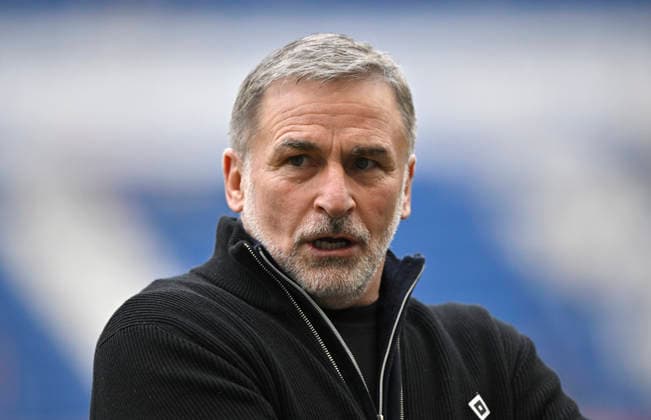 vor Spielbeginn: Vorstand Stefan Kuntz Hamburger SV HSV Portrait TSG 1899 Hoffenheim vs Hamburger SV HSV 13.12.2025 DFL REGULATIONS PROHIBIT ANY USE OF PHOTOGRAPHS AS IMAGE SEQUENCES AND OR QUASI-VIDEO TSG 1899 Hoffenheim vs Hamburger SV HSV