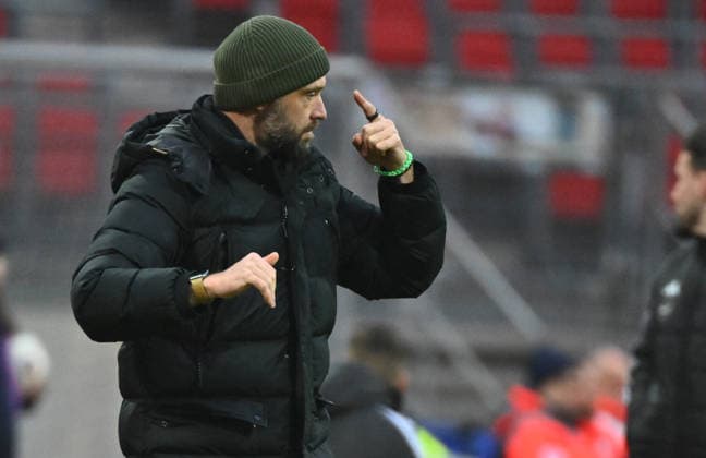 13.12.2025 - Fussball - Saison 2025 2026 - 1. Google Pixel Frauen Bundesliga - 13. Spieltag: 1. FC Nürnberg FCN ( Club Clubfrauen ) - VfL Wolfsburg - Sportfoto Zink - xwoxzix - Stephan Lerch ( Trainer VfL Wolfsburg )