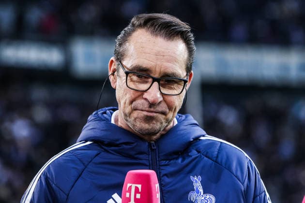 Fussball, 3.Liga Saison 2025 2026 18.Spieltag MSV Duisburg - FC erzgebirge Aue 13.12.2025, schauinsland-reisen-arena Michael Preetz (Geschäftsführer MSV Duisburg) Duisburg schauinsland-reisen-arena Nordrhein-Westfalen Deutschland