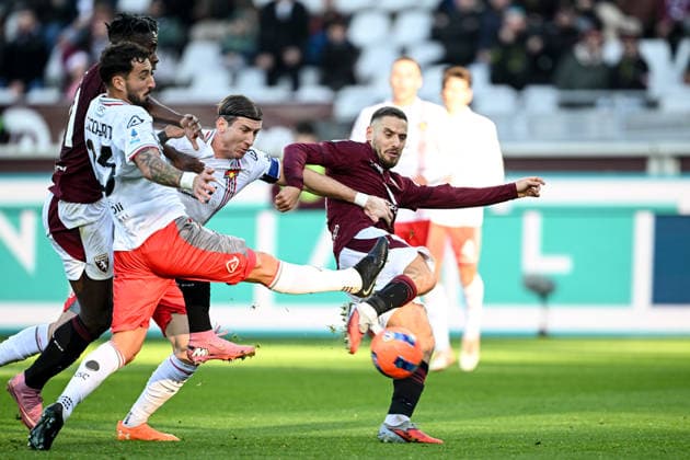 Cm Torino 13 12 2025 - campionato di calcio serie A Torino-Cremonese foto Cristiano Mazzi Image nella foto: gol Nikola Vlasic 