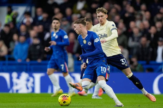 Chelsea v Everton Premier League 13 12 2025. Chelsea midfielder Cole Palmer (10) during the Premier League match between Chelsea and Everton at Stamford Bridge, London, England on 13 December 2025. London Stamford Bridge Greater London England Editorial use only DataCo restrictions apply See www.football-dataco.com , Copyright: xStephenxFlynnx PSI-23407-0032