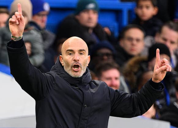 Chelsea v Everton - Premier League - Stamford Bridge - London. LONDON , ENGLAND - DECEMBER 13 Chelsea v Everton - Premier League - Stamford Bridge - London. Chelsea Manager Enzo Maresca. Picture : Mark Pain LONDON England  Copyright: xMarkxPainx