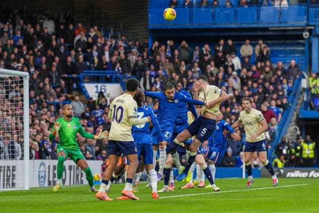 Chelsea v Everton Premier League 13 12 2025. Action during the Premier League match between Chelsea and Everton at Stamford Bridge, London, England on 13 December 2025. London Stamford Bridge Greater London England Editorial use only DataCo restrictions apply See www.football-dataco.com , Copyright: xStephenxFlynnx PSI-23407-0128