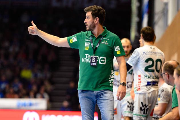 Benjamin, Matschke (Trainer, Frisch Auf Goeppingen) GER, ThSV Eisenach gegen FRISCH AUF! Göppingen, 1. Daikin Handballbundesliga, Handball, 17.Spieltag, Saison 2025 2026, 13.12.2025 GER, ThSV Eisenach gegen FRISCH AUF! Göppingen, 1. Daikin Handballbundesliga, Handball, 17.Spieltag, Saison 2025 2026, 13.12.2025 Eisenach Copyright: xEibner-Pressefoto MartinxHerbstx EP_MHT