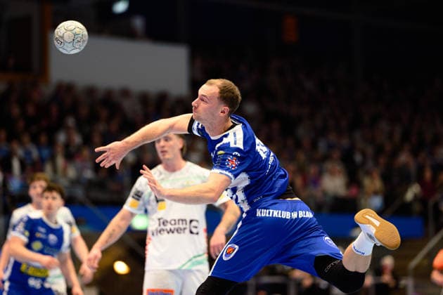Fynn, Hangstein (Rueckraum Links, ThSV Eisenach, 10) GER, ThSV Eisenach gegen FRISCH AUF! Göppingen, 1. Daikin Handballbundesliga, Handball, 17.Spieltag, Saison 2025 2026, 13.12.2025 GER, ThSV Eisenach gegen FRISCH AUF! Göppingen, 1. Daikin Handballbundesliga, Handball, 17.Spieltag, Saison 2025 2026, 13.12.2025 Eisenach Copyright: xEibner-Pressefoto MartinxHerbstx EP_MHT