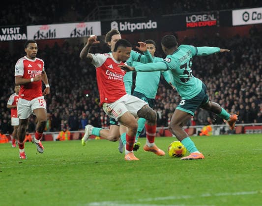 Football - 2025 2026 Premier League - Arsenal vs Weolverhampton Wanderers - Emirates Stadium - Saturday 13th December 2025. Gabriel Jesus of Arsenal comes on as substitute after a long injury lay off 
