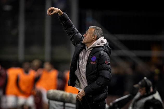 FOOTBALL: Ligue 1 FC Metz vs Paris Saint Germanin (PSG) - 13 12 2025 Stade Saint-Symphorien. Metz - France Manager: Luis Enrique Martinez (ESP)  Copyright: xelyxandroxcegarrax