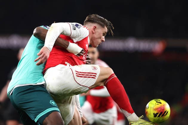 Arsenal v Wolverhampton Wanderers 13 December 2025 London - Premier League Football - Arsenal FC v Wolverhampton Wanderers - Viktor Gyokeres of Arsenal - (Photo by Mark Leech). London UK Copyright: xMarkxLeechxOffside