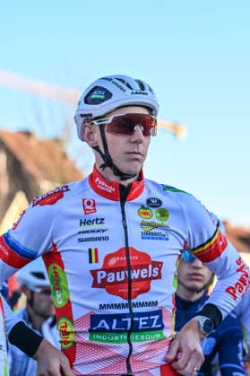 Men SUYS Leiecross Kortrijk Belgian rider Michael Vanthourenhout (Pauwels Sauzen - Altez Industriebouw CT) participates in the men s elite race of the SUYS Leiecross Kortrijk, stage 4 of 7 of the Exact Cross competition, in Kortrijk, Belgium, on December 13, 2025. Kortrijk Belgium  Copyright: xGautierxDemouveauxx originalFilename:demouveaux-notitle251213_npQ7H.jpg