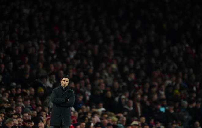Arsenal Manager Mikel Arteta Arsenal v Wolverhampton Wanderers, Premier League, Football, Emirates Stadium, London, UK - 13 Dec 2025London Emirates Stadium United Kingdom EDITORIAL USE ONLY No use with unauthorised audio, video, data, fixture lists, club league logos or live services. Online in-match use limited to 120 images, no video emulation. No use in betting, games or single club league player publications.  Copyright: xJavierxGarcia Shutterstockx 16081568cp
