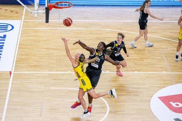 Basketball Berlin 13.12.2025 Saison 2025 2026 DBBL 1. Bundesliga Alba Berlin - TK Hannover Luchse
