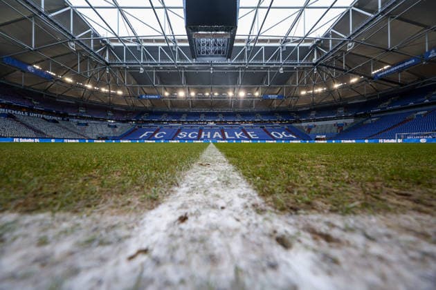 2. Bundesliga - FC Schalke 04 - 1. FC Nürnberg am 14.12.2025 in der Veltins-Arena auf Schalke Stadionfoto Stadionphoto Veltins Arena *** 2 Bundesliga FC Schalke 04 1 FC Nürnberg on 14 12 2025 in the Veltins Arena at Schalke Stadium photo stadium photo Veltins Arena MH