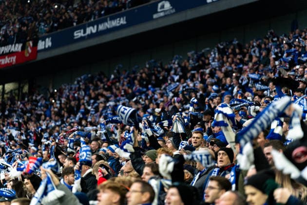 Deutschland: 2. Bundesliga 2025 26, 14. Spieltag - FC Schalke 04 vs. 1. FC Nürnberg - 14.12.2025 - Veltins-Arena (Gelsenkirchen, Nordrhein-Westfalen) Fans